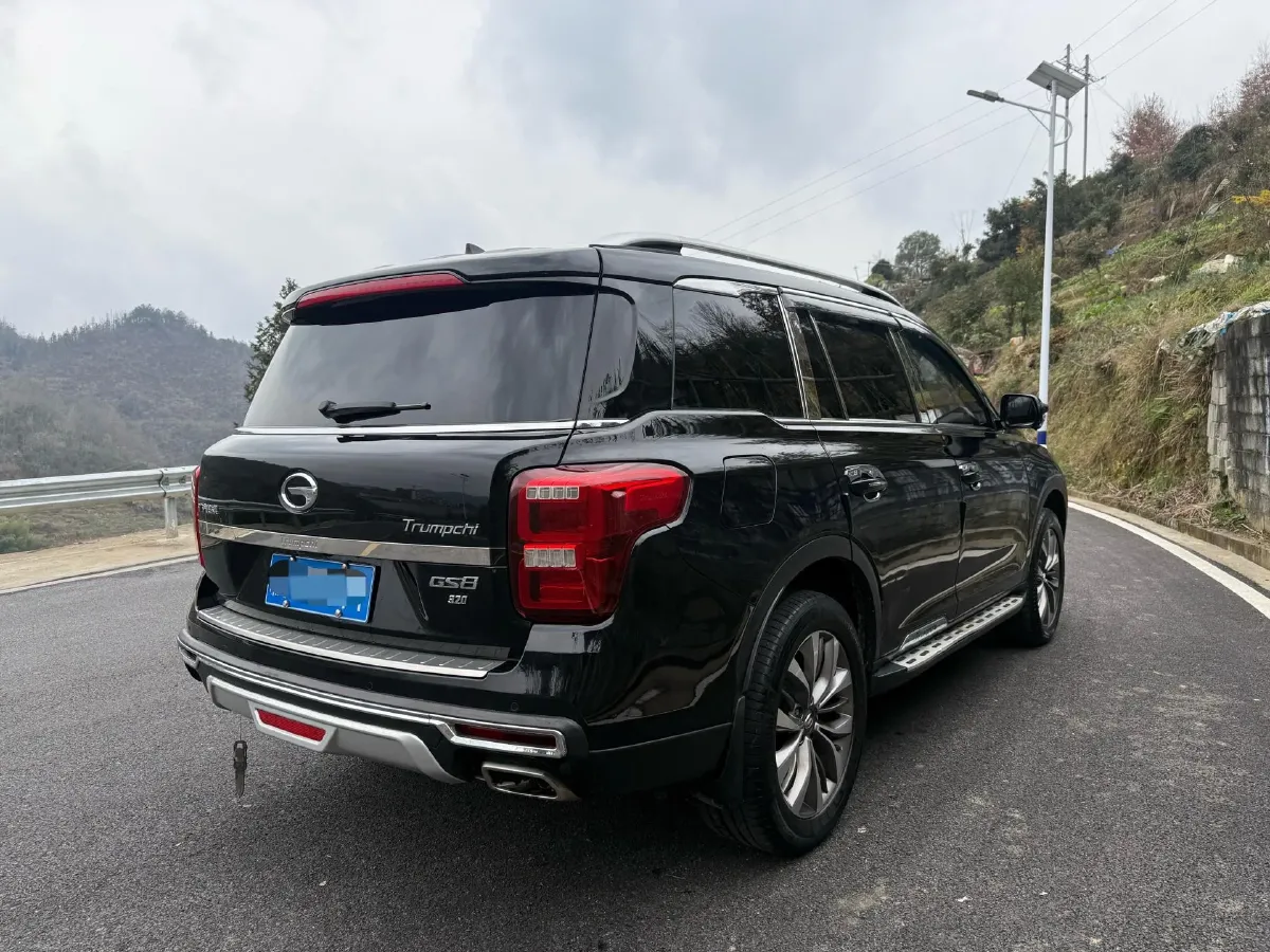2017 GAC Trumpchi GS8 2.0T 201HP L4 6AT,autocango,china used car exporter,china ev exporter,chinese used car exporter,chinese used ev exporter