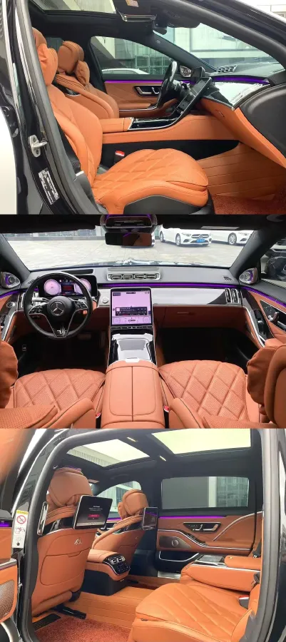 2024 Mercedes-Benz Maybach S Class 3.0T 380HP L6 9AT,autocango,china used car exporter,china ev exporter,chinese used car exporter,chinese used ev exporter