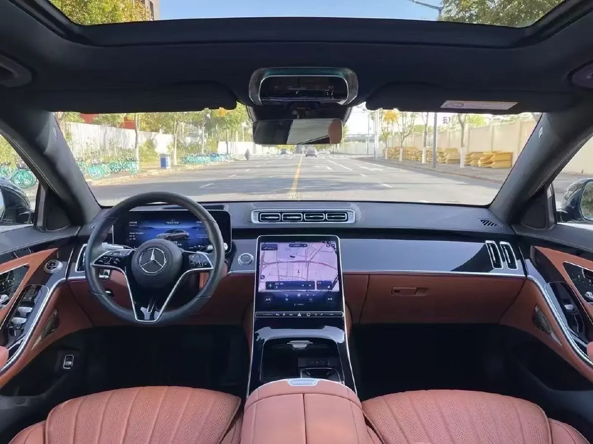 2023 Mercedes-Benz S Class 3.0T 299HP L6 9AT PHEV 28.6KWH,autocango,china used car exporter,china ev exporter,chinese used car exporter,chinese used ev exporter