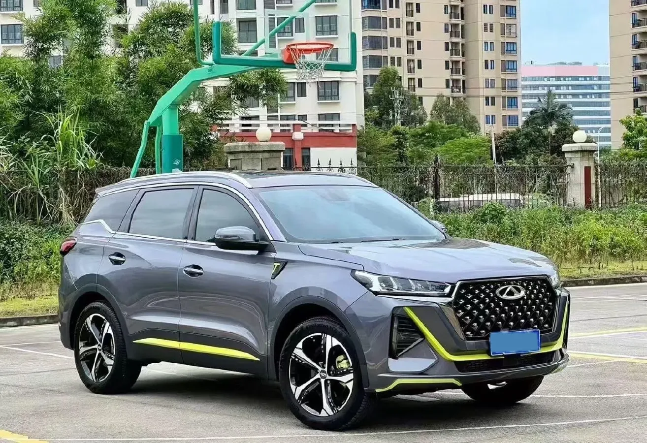 2022 Chery Tiggo 7 Plus 1.6T 197HP L4 7DCT,autocango,china used car exporter,china ev exporter,chinese used car exporter,chinese used ev exporter