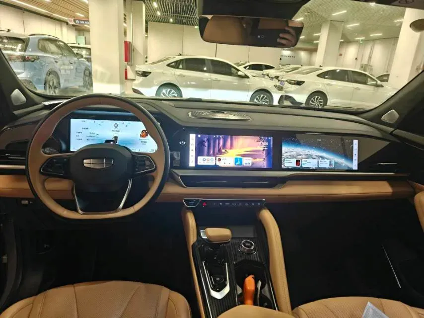 2024 Geely Monjaro 1.5T 163HP L4 3DHT Hybrid,autocango,china used car exporter,china ev exporter,chinese used car exporter,chinese used ev exporter