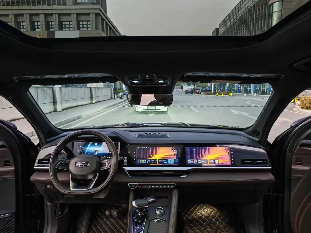 2025 Geely Monjaro 2.0T 238HP L4 8AT,autocango,china used car exporter,china ev exporter,chinese used car exporter,chinese used ev exporter