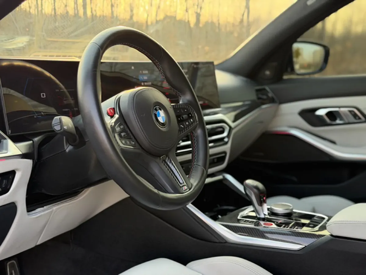 2023 BMW M3 3.0T 510HP L6 8AT,autocango,china used car exporter,china ev exporter,chinese used car exporter,chinese used ev exporter