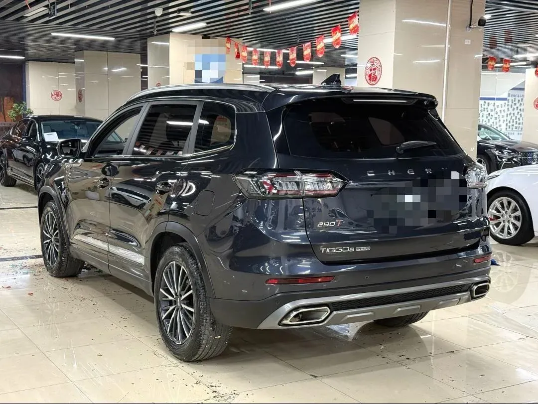 2022 Chery Tiggo 8 Plus 1.6T 197HP L4 7DCT,autocango,china used car exporter,china ev exporter,chinese used car exporter,chinese used ev exporter
