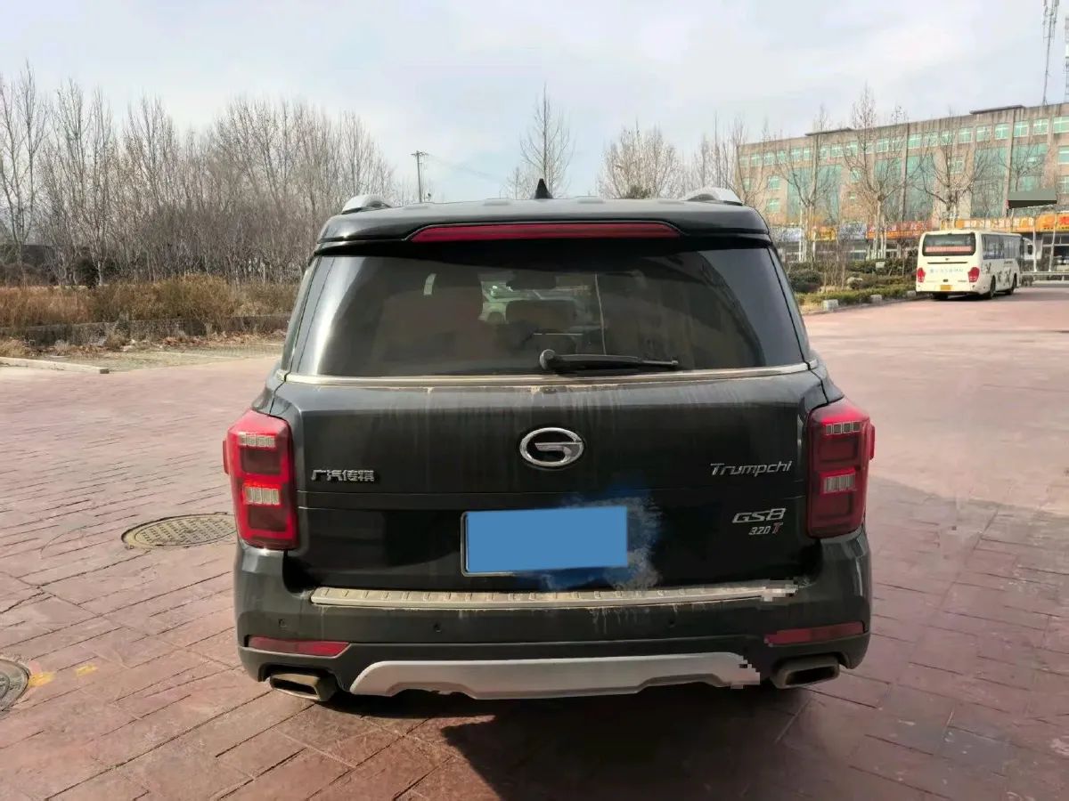 2017 GAC Trumpchi GS8 2.0T 201HP L4 6AT,autocango,china used car exporter,china ev exporter,chinese used car exporter,chinese used ev exporter