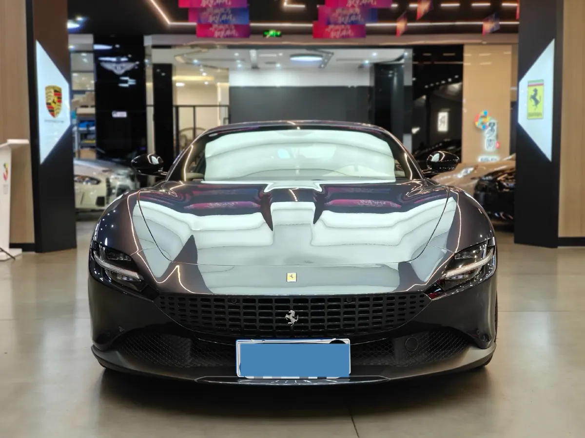 2020 Ferrari Roma 3.9T 620HP V8 8DCT,autocango,china used car exporter,china ev exporter,chinese used car exporter,chinese used ev exporter