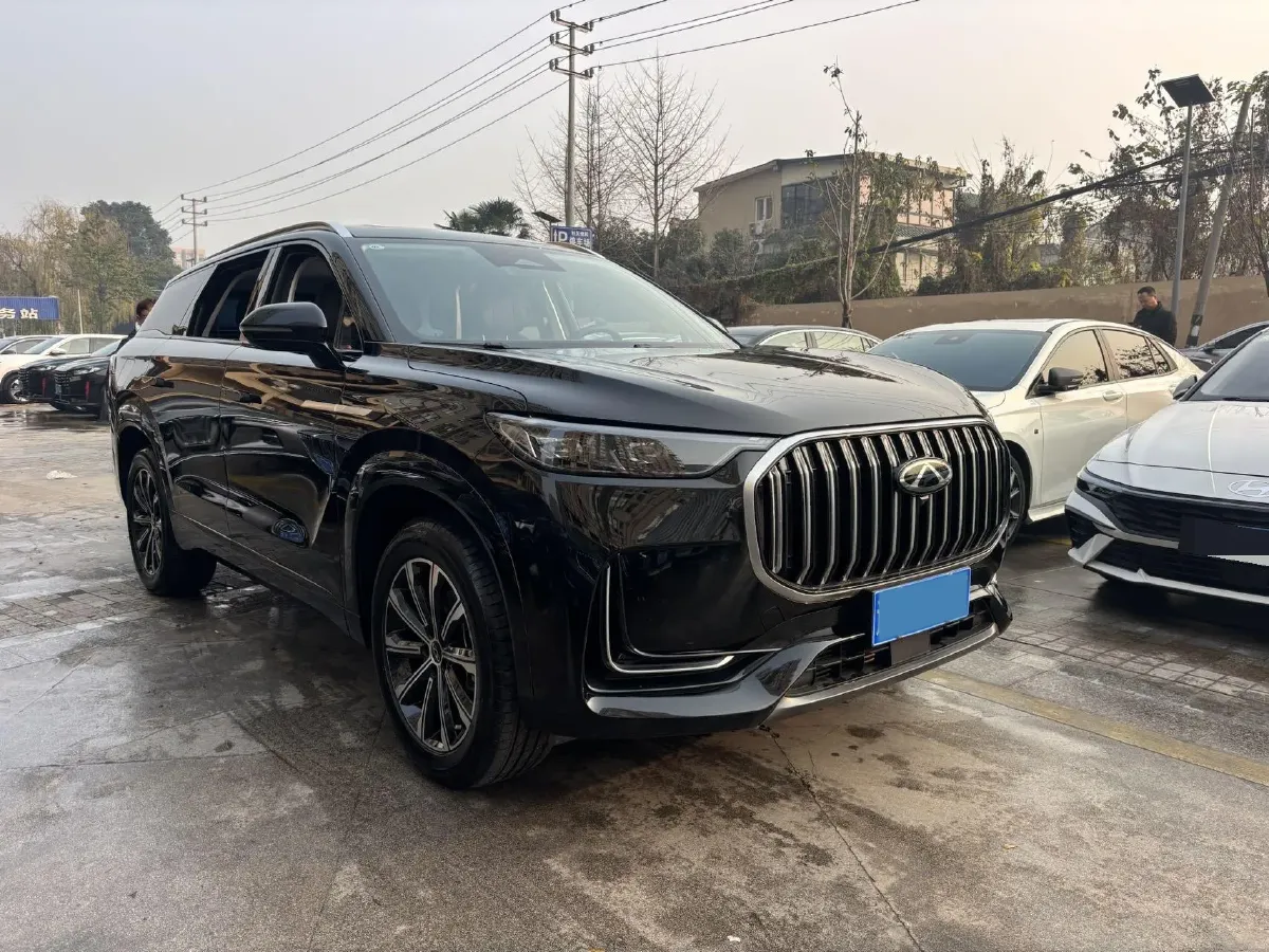 2023 Chery Tiggo 9 2.0T 261HP L4 7DCT,autocango,china used car exporter,china ev exporter,chinese used car exporter,chinese used ev exporter