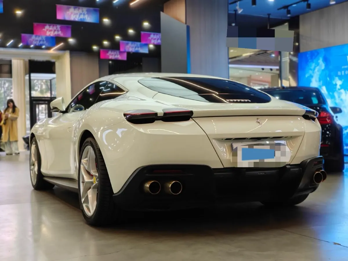 2020 Ferrari Roma 3.9T 620HP V8 8DCT,autocango,china used car exporter,china ev exporter,chinese used car exporter,chinese used ev exporter