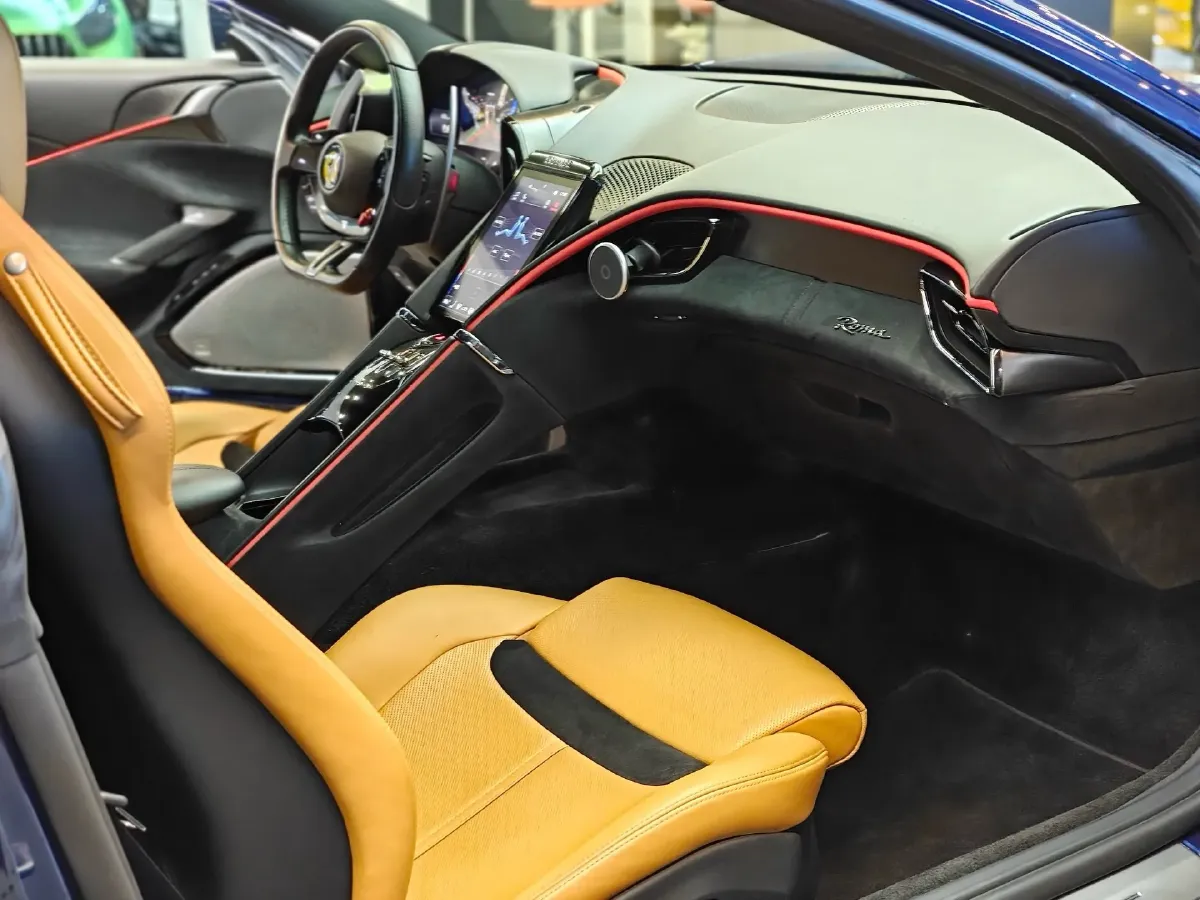 2020 Ferrari Roma 3.9T 620HP V8 8DCT,autocango,china used car exporter,china ev exporter,chinese used car exporter,chinese used ev exporter