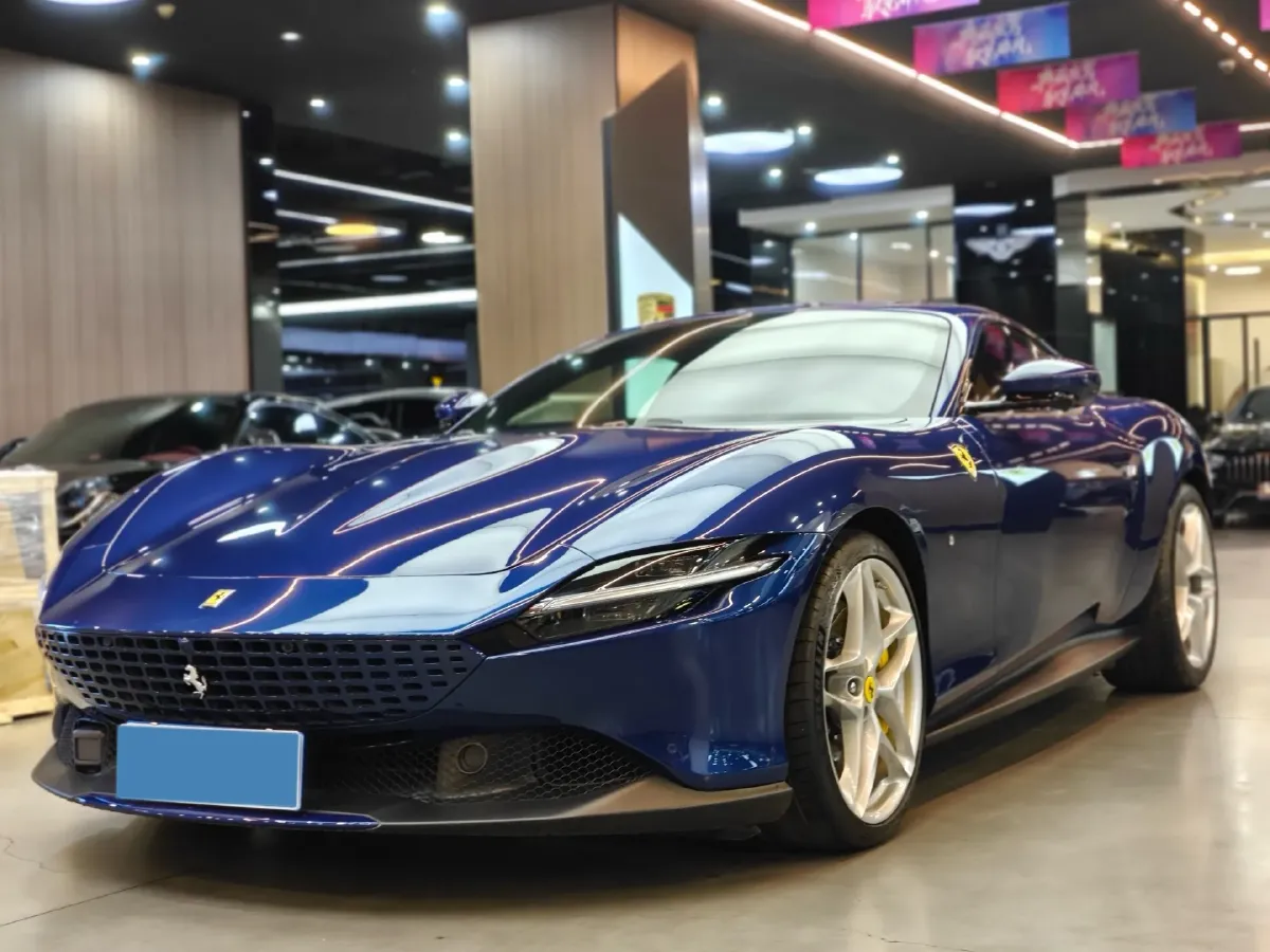 2020 Ferrari Roma 3.9T 620HP V8 8DCT,autocango,china used car exporter,china ev exporter,chinese used car exporter,chinese used ev exporter