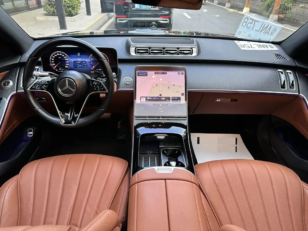 2022 Mercedes-Benz S Class 2.5T 313HP L6 9AT,autocango,china used car exporter,china ev exporter,chinese used car exporter,chinese used ev exporter