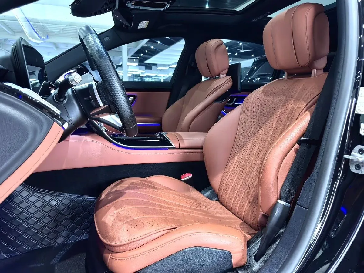 2023 Mercedes-Benz S Class 2.5T 367HP L6 9AT,autocango,china used car exporter,china ev exporter,chinese used car exporter,chinese used ev exporter