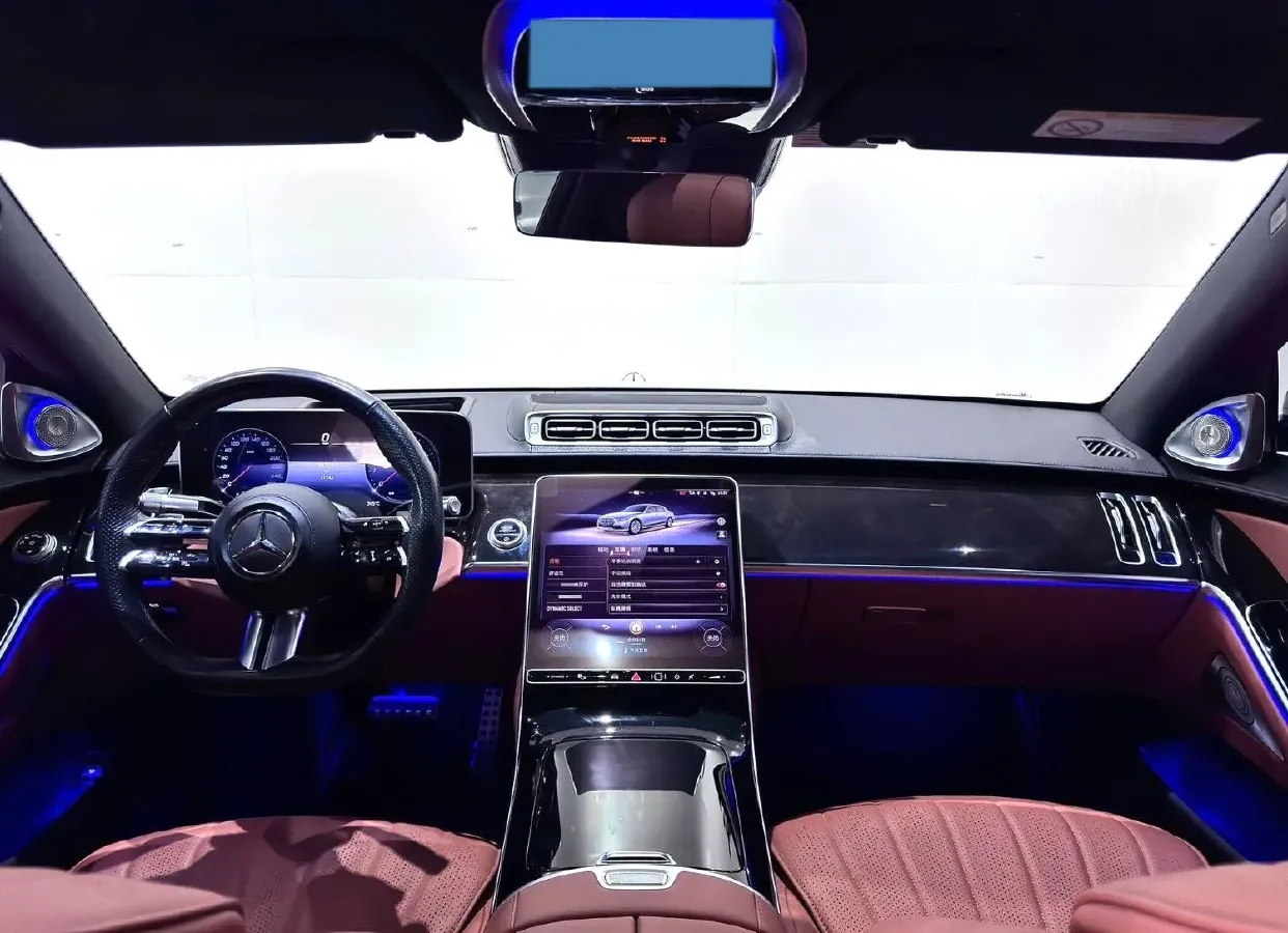 2023 Mercedes-Benz S Class 2.5T 367HP L6 9AT,autocango,china used car exporter,china ev exporter,chinese used car exporter,chinese used ev exporter