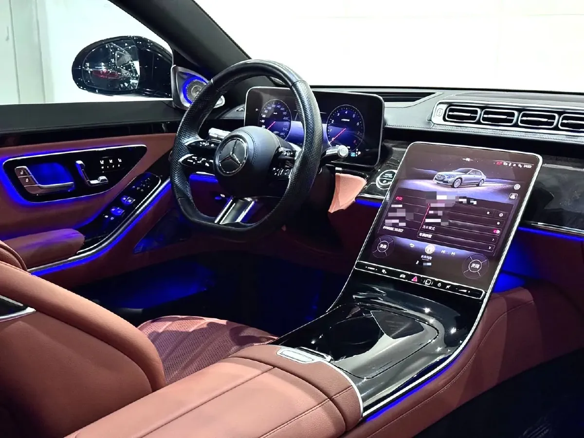 2023 Mercedes-Benz S Class 2.5T 367HP L6 9AT,autocango,china used car exporter,china ev exporter,chinese used car exporter,chinese used ev exporter