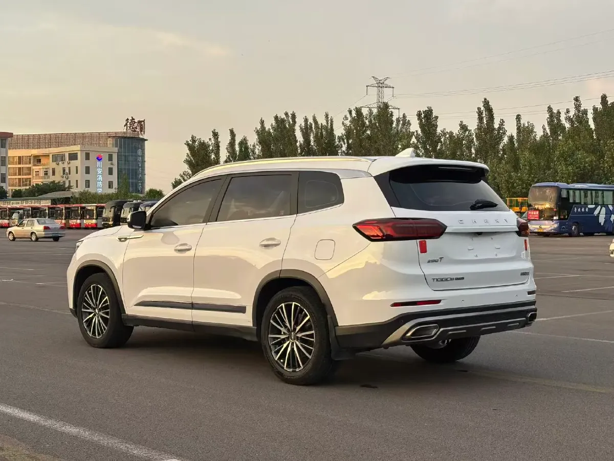 2021 Chery Tiggo 8 Plus 1.6T 197HP L4 7DCT,autocango,china used car exporter,china ev exporter,chinese used car exporter,chinese used ev exporter