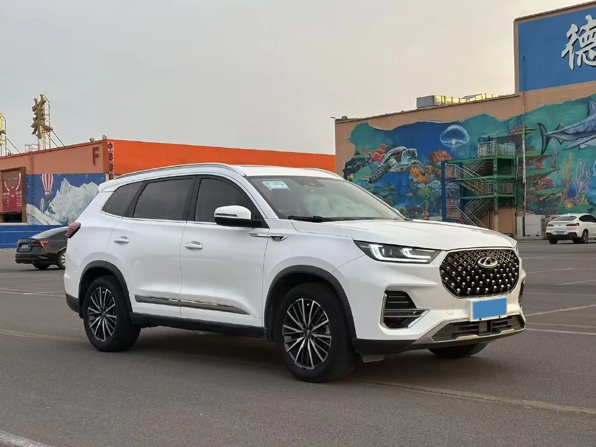 2021 Chery Tiggo 8 Plus 1.6T 197HP L4 7DCT,autocango,china used car exporter,china ev exporter,chinese used car exporter,chinese used ev exporter