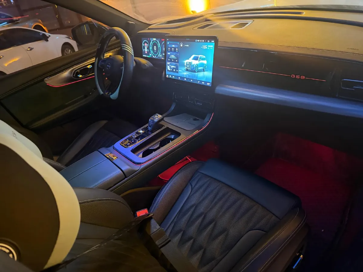 2022 GAC Trumpchi GS8 2.0T 190HP L4 E-CVT Hybrid,autocango,china used car exporter,china ev exporter,chinese used car exporter,chinese used ev exporter