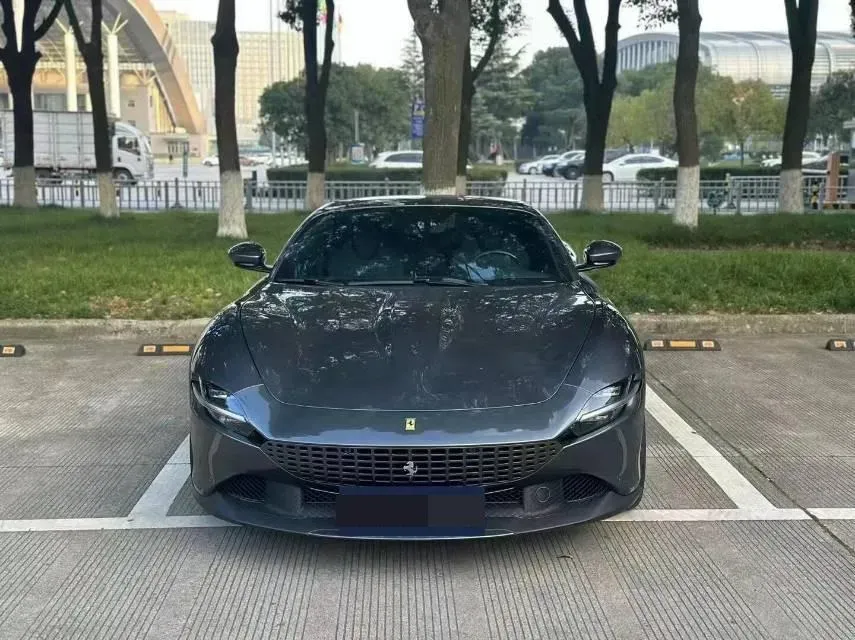 2020 Ferrari Roma 3.9T 620HP V8 8DCT,autocango,china used car exporter,china ev exporter,chinese used car exporter,chinese used ev exporter