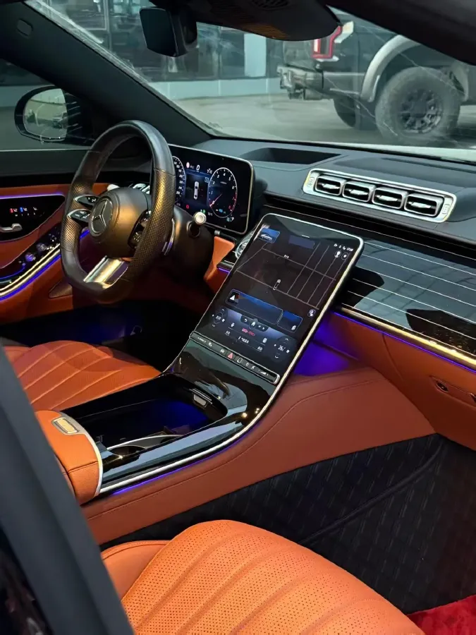 2022 Mercedes-Benz S Class 2.5T 367HP L6 9AT,autocango,china used car exporter,china ev exporter,chinese used car exporter,chinese used ev exporter