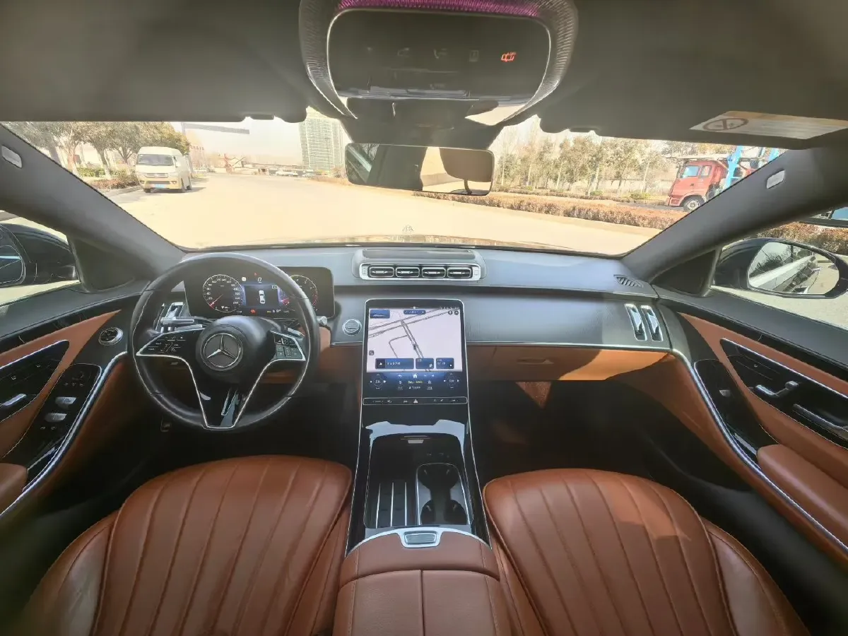 2023 Mercedes-Benz S Class 2.5T 313HP L6 9AT,autocango,china used car exporter,china ev exporter,chinese used car exporter,chinese used ev exporter