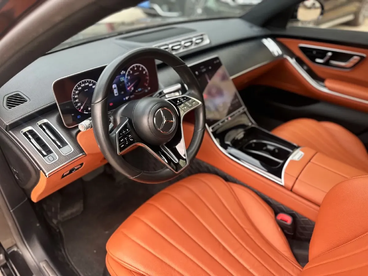 2022 Mercedes-Benz S Class 2.5T 313HP L6 9AT,autocango,china used car exporter,china ev exporter,chinese used car exporter,chinese used ev exporter