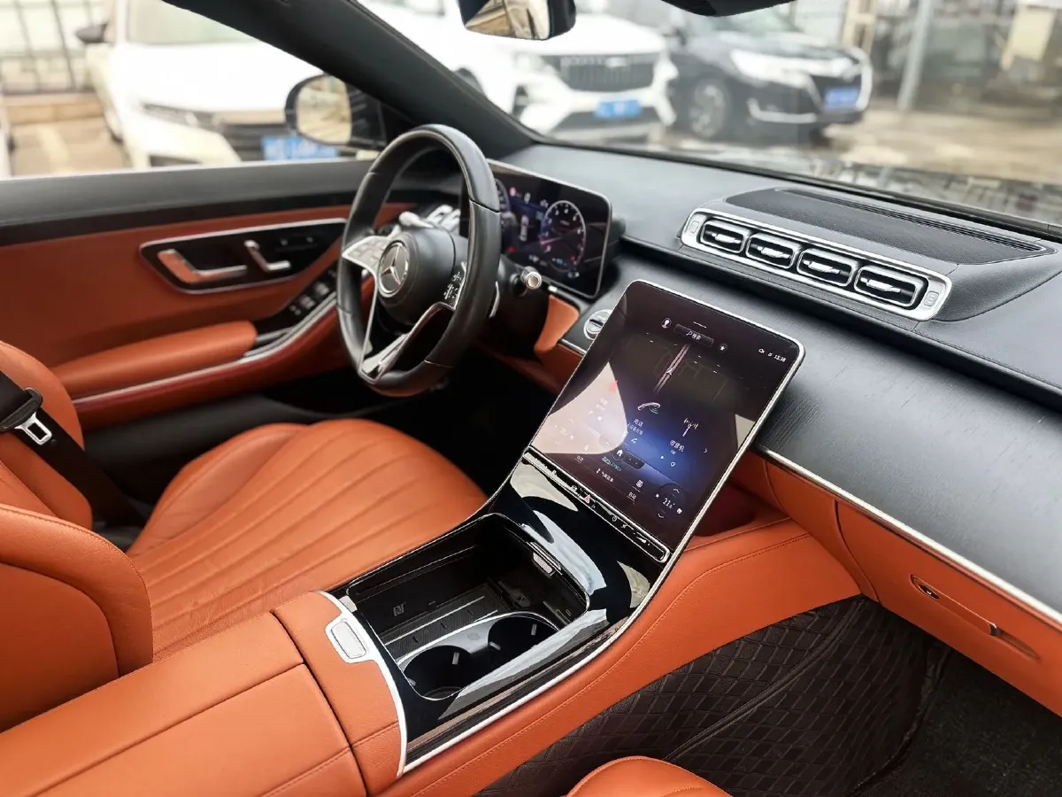 2022 Mercedes-Benz S Class 2.5T 313HP L6 9AT,autocango,china used car exporter,china ev exporter,chinese used car exporter,chinese used ev exporter