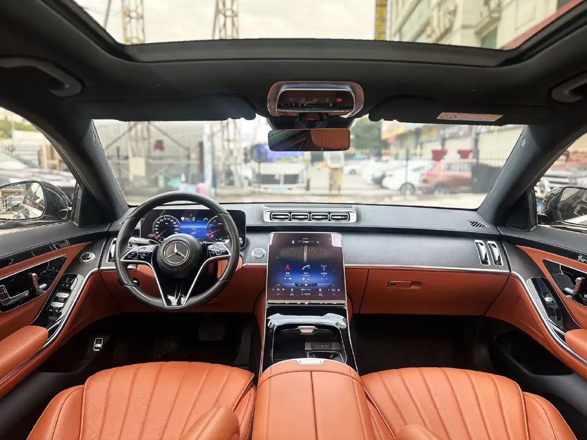 2022 Mercedes-Benz S Class 2.5T 313HP L6 9AT,autocango,china used car exporter,china ev exporter,chinese used car exporter,chinese used ev exporter