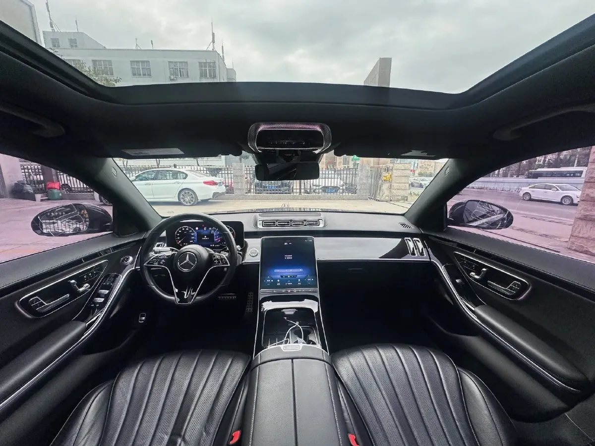 2022 Mercedes-Benz S Class 3.0T 435HP L6 9AT,autocango,china used car exporter,china ev exporter,chinese used car exporter,chinese used ev exporter