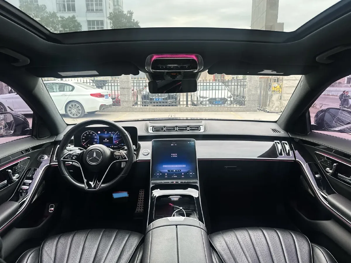 2022 Mercedes-Benz S Class 3.0T 435HP L6 9AT,autocango,china used car exporter,china ev exporter,chinese used car exporter,chinese used ev exporter