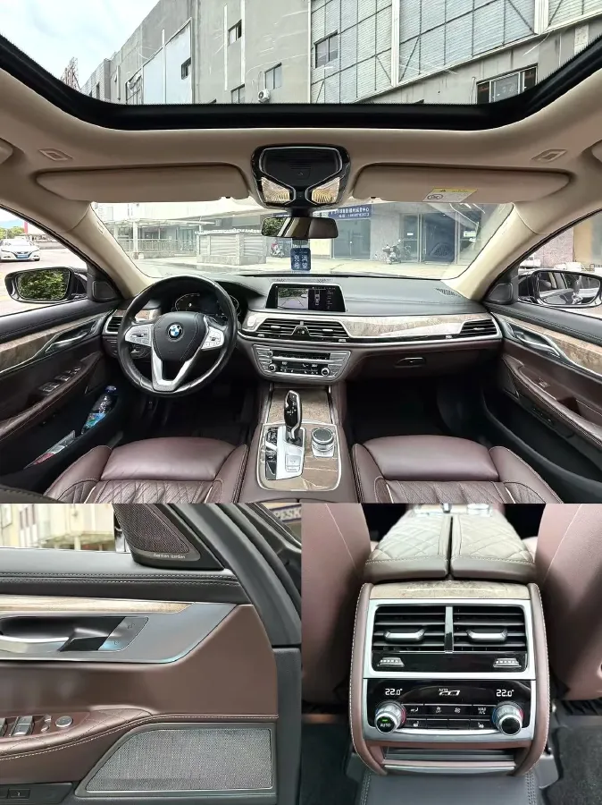 2021 BMW 7 Series 3.0T 340HP L6 8AT,autocango,china used car exporter,china ev exporter,chinese used car exporter,chinese used ev exporter