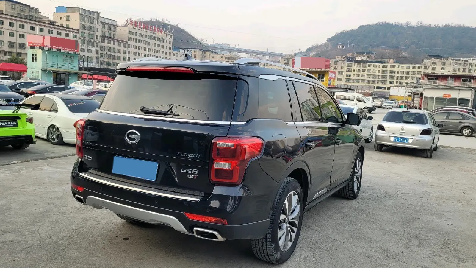 2017 GAC Trumpchi GS8 2.0T 201HP L4 6AT,autocango,china used car exporter,china ev exporter,chinese used car exporter,chinese used ev exporter