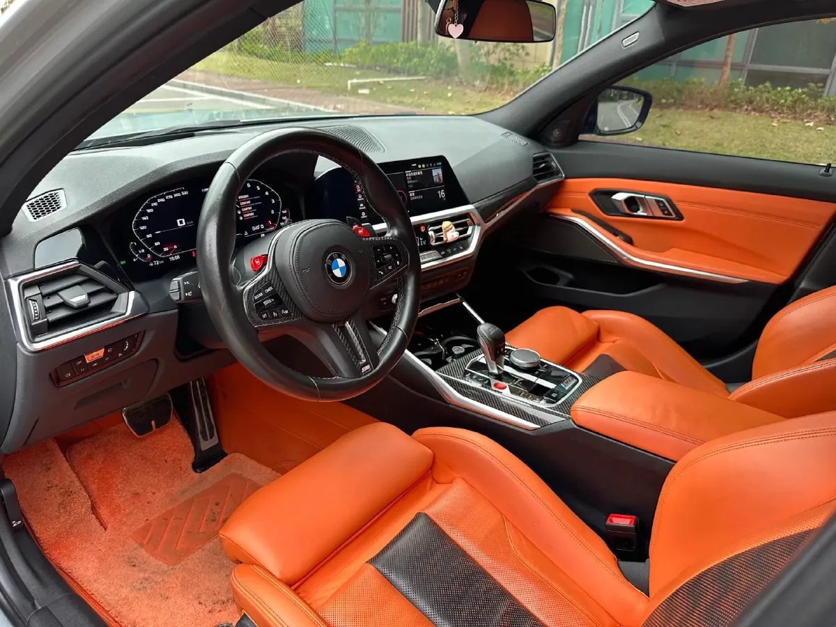 2021 BMW M3 3.0T 510HP L6 8AT,autocango,china used car exporter,china ev exporter,chinese used car exporter,chinese used ev exporter