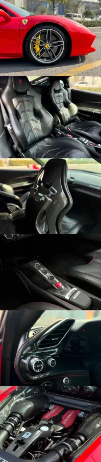 2015 Ferrari 488 3.9T 670HP V8 7DCT,autocango,china used car exporter,china ev exporter,chinese used car exporter,chinese used ev exporter