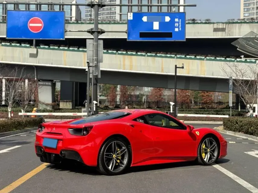 2015 Ferrari 488 3.9T 670HP V8 7DCT,autocango,china used car exporter,china ev exporter,chinese used car exporter,chinese used ev exporter
