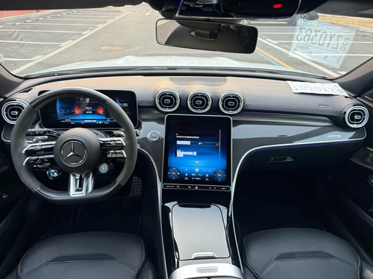 2023 Mercedes-Benz C AMG 2.0T 408HP L4 9AT,autocango,china used car exporter,china ev exporter,chinese used car exporter,chinese used ev exporter