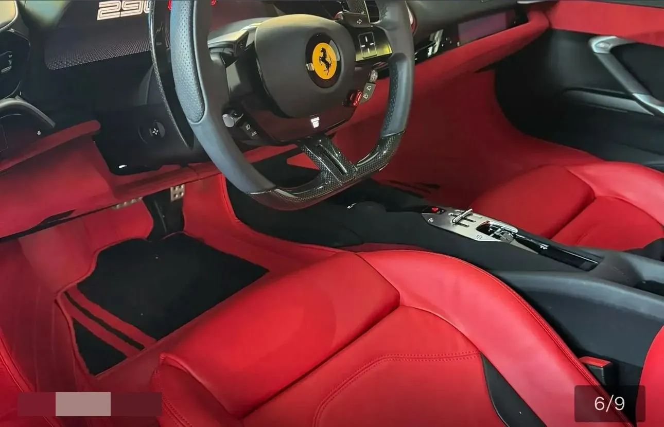 2021 Ferrari 296 3.0T 663HP V6 8DCT PHEV 7.45KWH,autocango,china used car exporter,china ev exporter,chinese used car exporter,chinese used ev exporter