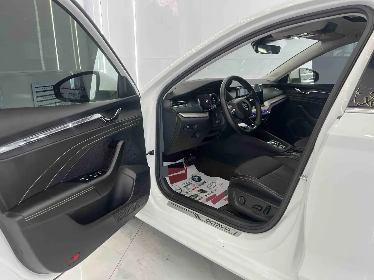 2022 Skoda Octavia 1.4T 150HP L4 7DCT,autocango,china used car exporter,china ev exporter,chinese used car exporter,chinese used ev exporter