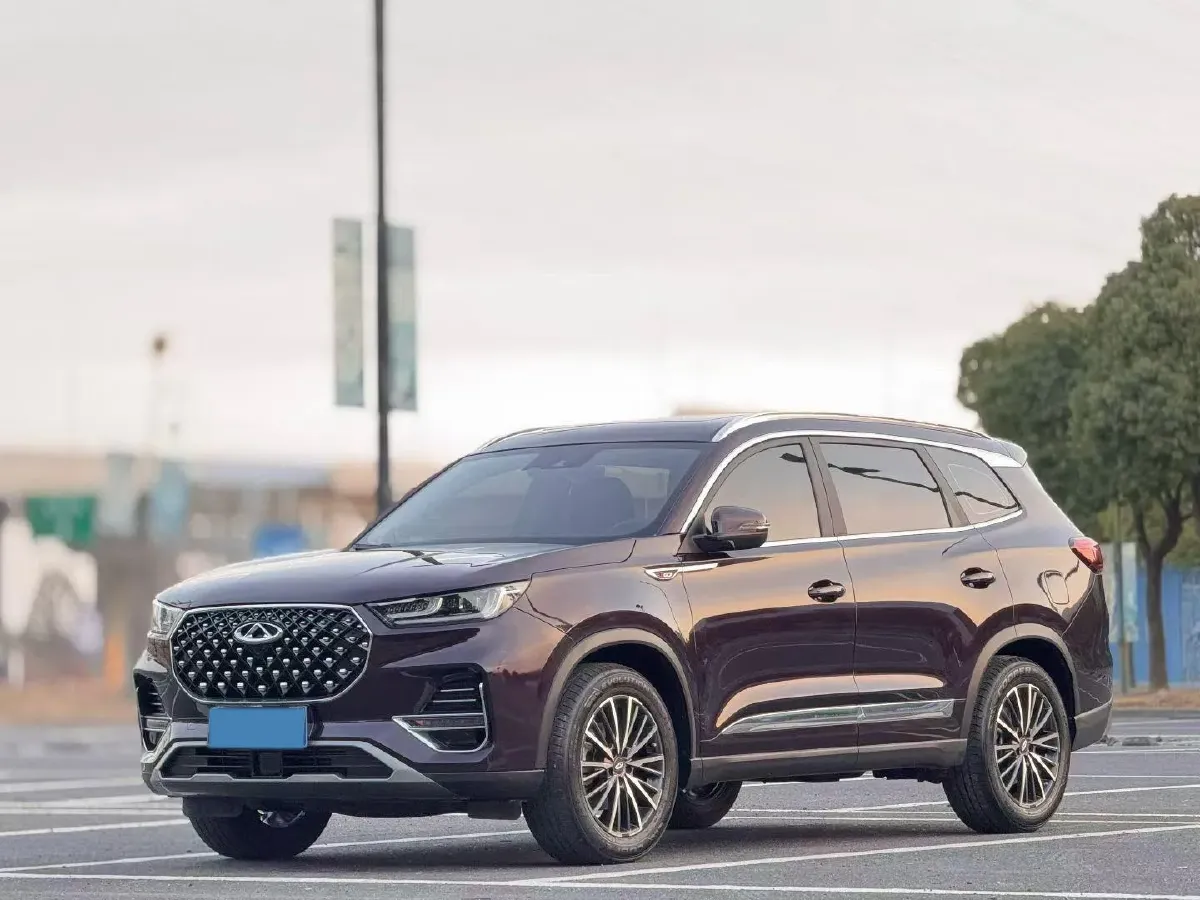 2021 Chery Tiggo 8 Plus 1.6T 197HP L4 7DCT,autocango,china used car exporter,china ev exporter,chinese used car exporter,chinese used ev exporter