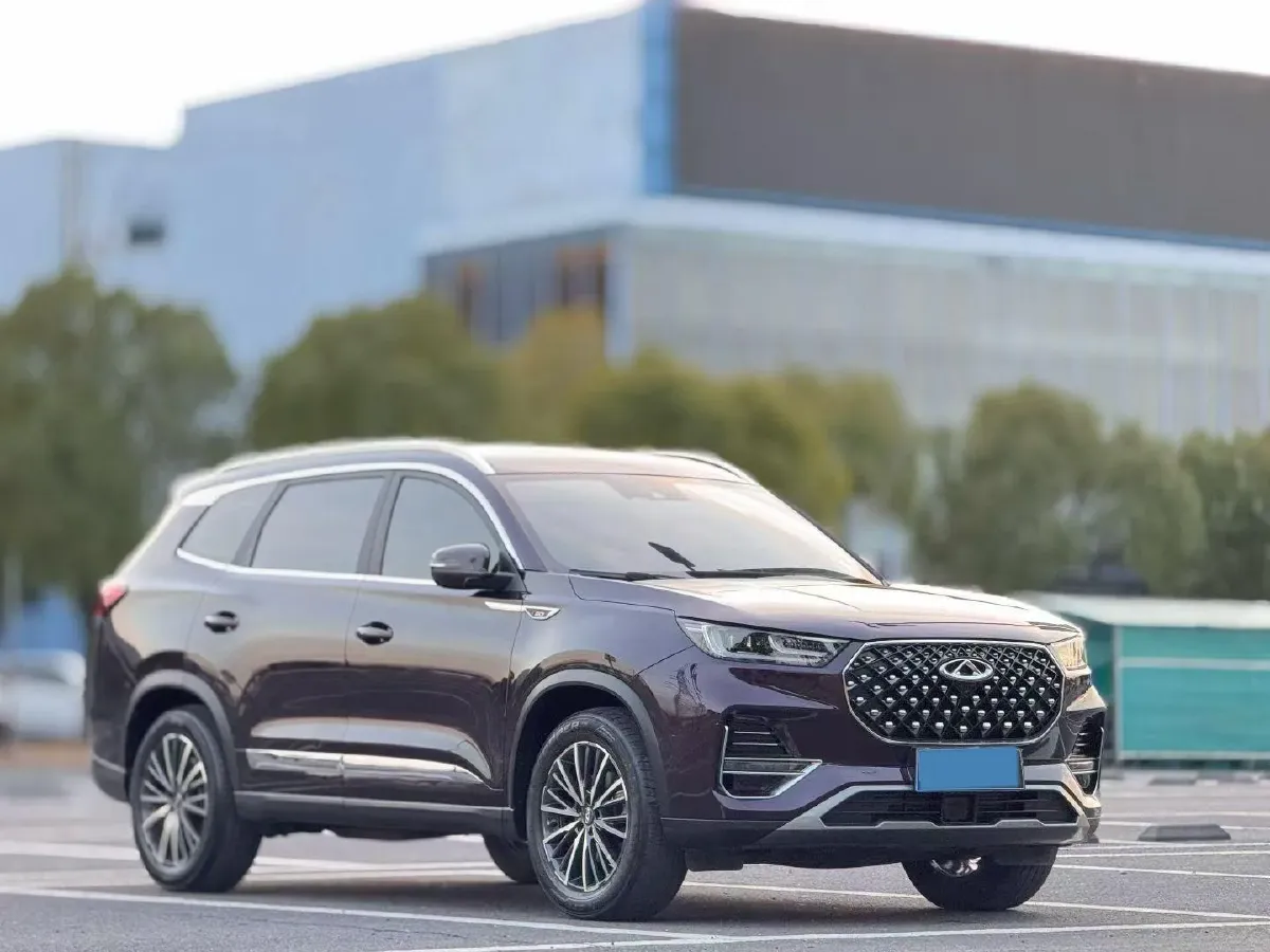 2021 Chery Tiggo 8 Plus 1.6T 197HP L4 7DCT,autocango,china used car exporter,china ev exporter,chinese used car exporter,chinese used ev exporter