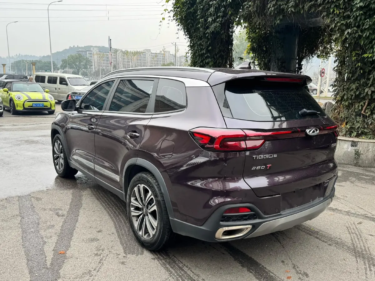 2019 Chery Tiggo 8 1.6T 197HP L4 7DCT,autocango,china used car exporter,china ev exporter,chinese used car exporter,chinese used ev exporter