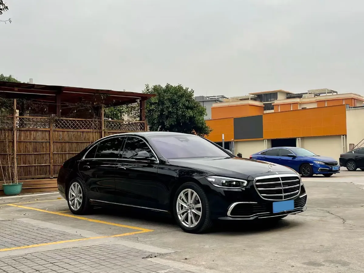 2023 Mercedes-Benz S Class 2.5T 313HP L6 9AT,autocango,china used car exporter,china ev exporter,chinese used car exporter,chinese used ev exporter