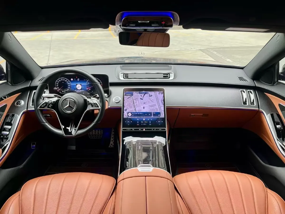 2023 Mercedes-Benz S Class 2.5T 313HP L6 9AT,autocango,china used car exporter,china ev exporter,chinese used car exporter,chinese used ev exporter