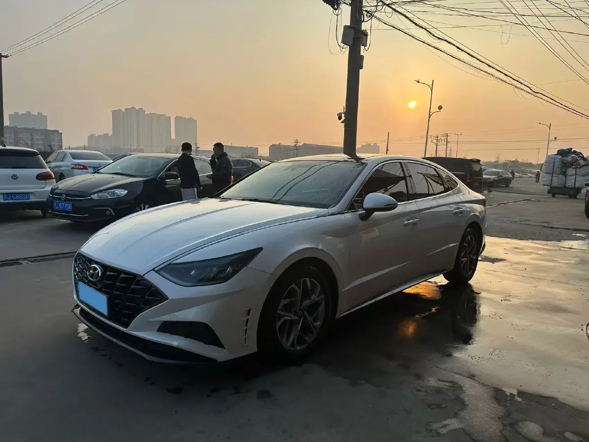 2020 Hyundai Sonata 1.5T 170HP L4 7DCT,autocango,china used car exporter,china ev exporter,chinese used car exporter,chinese used ev exporter