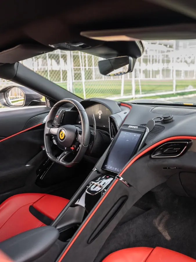 2020 Ferrari Roma 3.9T 620HP V8 8DCT,autocango,china used car exporter,china ev exporter,chinese used car exporter,chinese used ev exporter