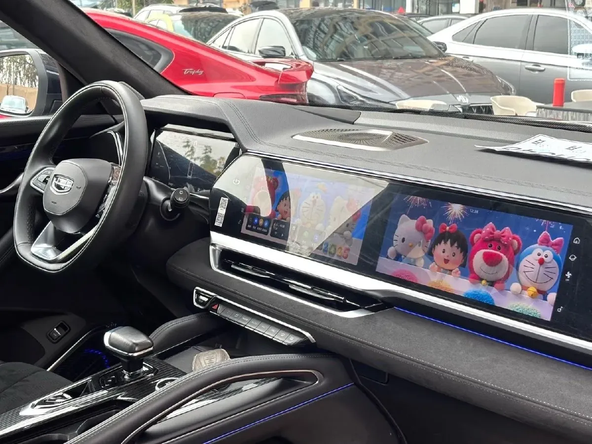 2024 Geely Monjaro 2.0T 238HP L4 8AT,autocango,china used car exporter,china ev exporter,chinese used car exporter,chinese used ev exporter