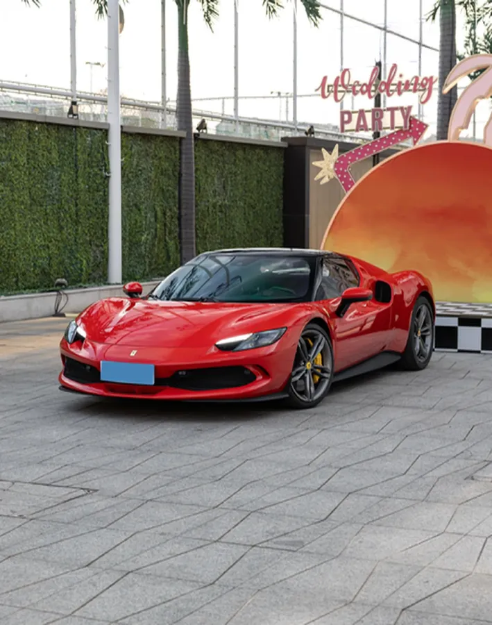 2021 Ferrari 296 3.0T 663HP V6 8DCT PHEV 7.45KWH,autocango,china used car exporter,china ev exporter,chinese used car exporter,chinese used ev exporter