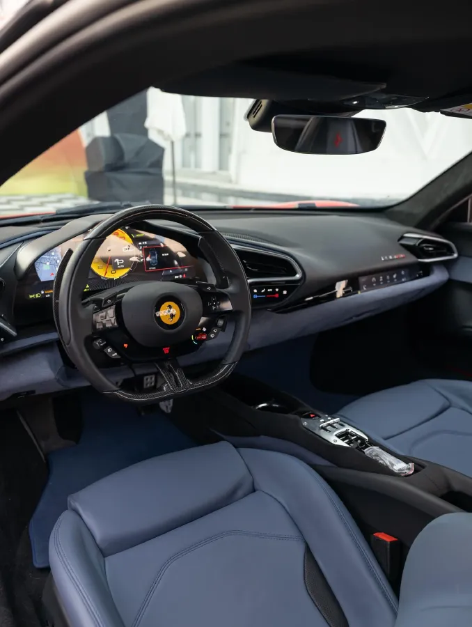 2021 Ferrari 296 3.0T 663HP V6 8DCT PHEV 7.45KWH,autocango,china used car exporter,china ev exporter,chinese used car exporter,chinese used ev exporter