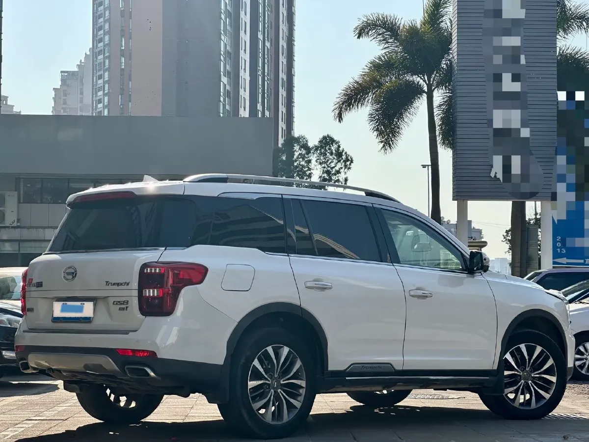 2017 GAC Trumpchi GS8 2.0T 201HP L4 6AT,autocango,china used car exporter,china ev exporter,chinese used car exporter,chinese used ev exporter