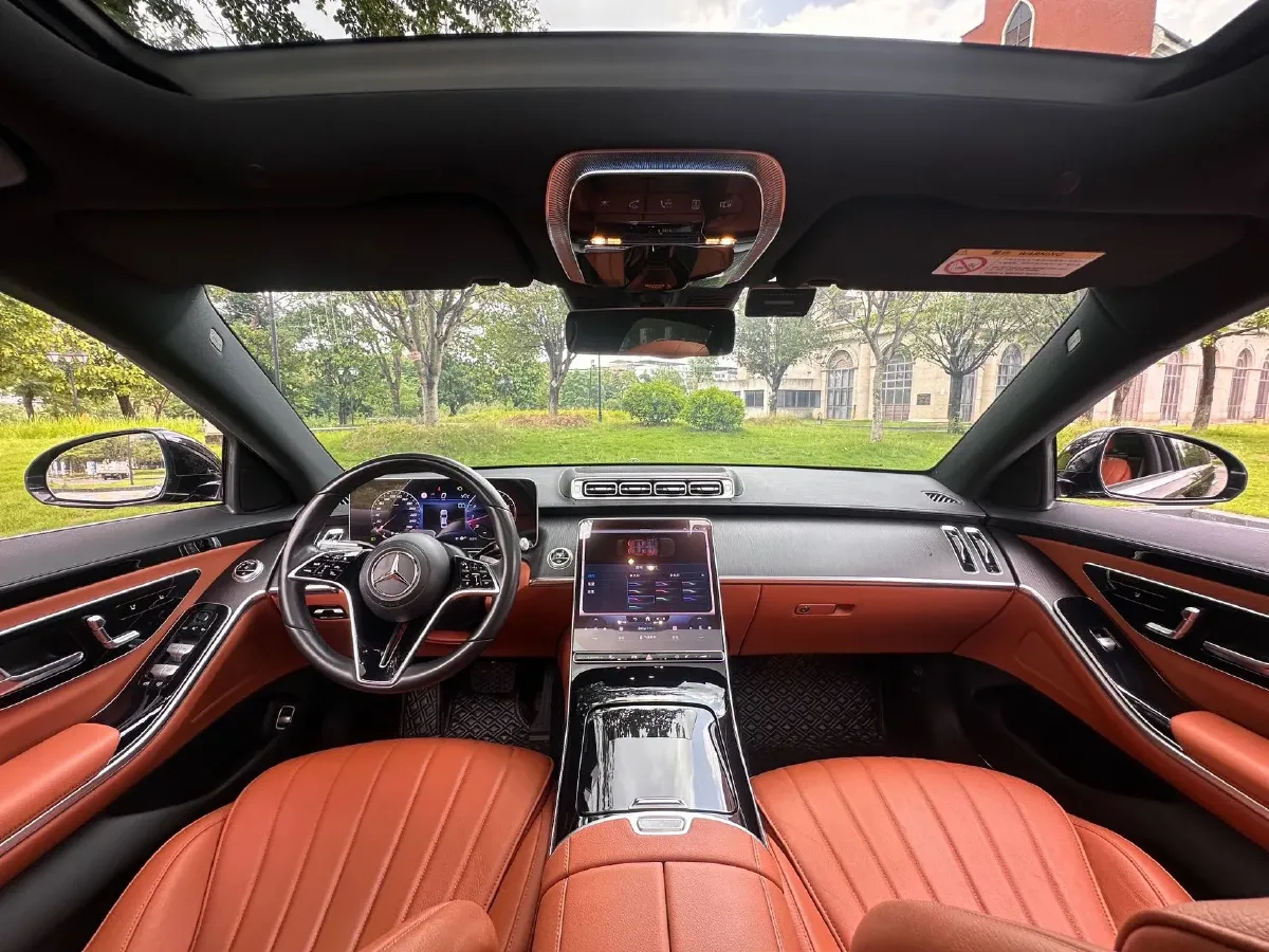 2022 Mercedes-Benz S Class 2.5T 313HP L6 9AT,autocango,china used car exporter,china ev exporter,chinese used car exporter,chinese used ev exporter