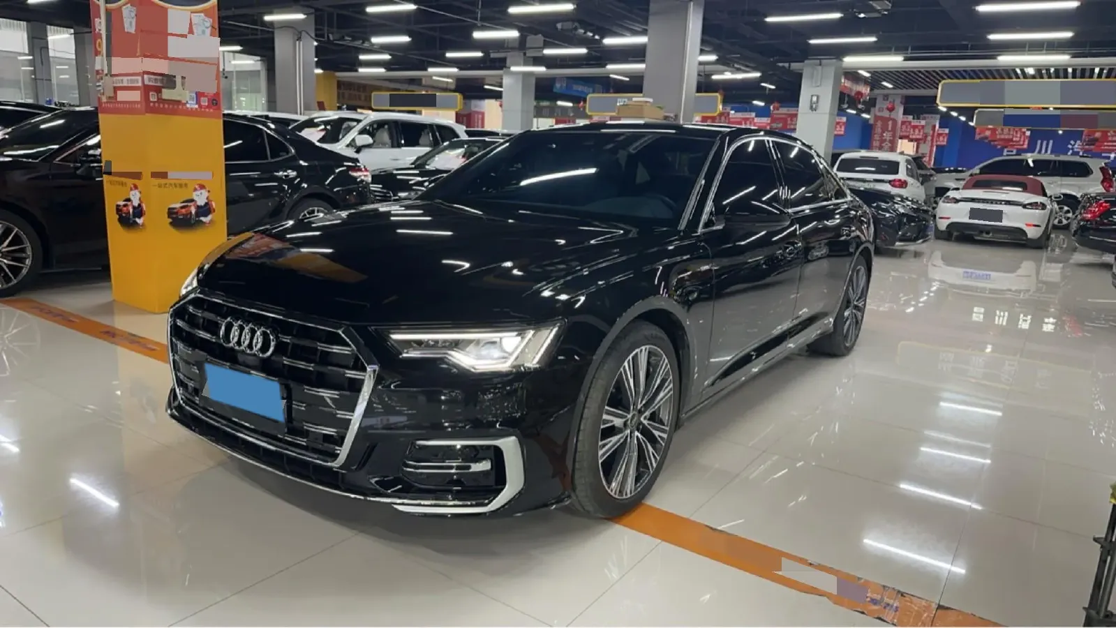 2024 Audi A6L 2.0T 245HP L4 7DCT,autocango,china used car exporter,china ev exporter,chinese used car exporter,chinese used ev exporter